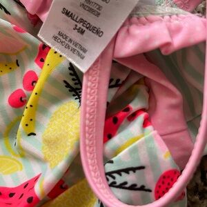 Colorful Fruit Print One Piece